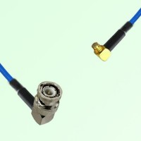 Semi-Flexible Jumper SMP Female Right Angle to BNC Male Right Angle Semi-Flexible Jumper SMP Female Right Angle to BNC Male Right Angle