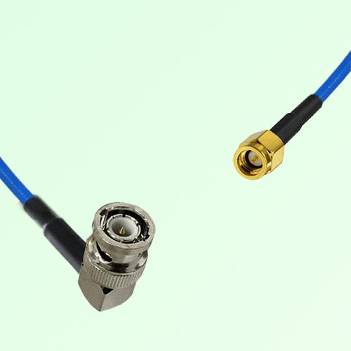 Semi-Flexible Jumper SSMA Male to BNC Male Right Angle Semi-Flexible Jumper SSMA Male to BNC Male Right Angle