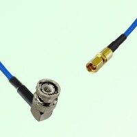 Semi-Flexible Jumper SSMC Female to BNC Male Right Angle Semi-Flexible Jumper SSMC Female to BNC Male Right Angle