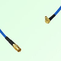 Semi-Flexible Jumper MMCX Male Right Angle to MCX Female Semi-Flexible Jumper MMCX Male Right Angle to MCX Female