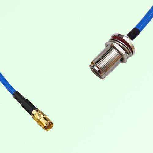 Semi-Flexible Jumper N Bulkhead Female with O-Ring to MCX Female Semi-Flexible Jumper N Bulkhead Female with O-Ring to MCX Female