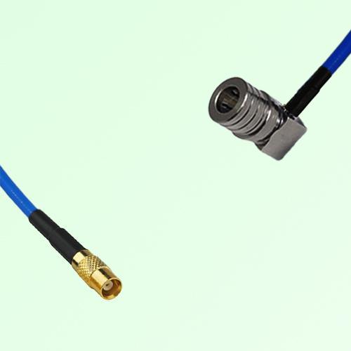 Semi-Flexible Jumper QMA Male Right Angle to MCX Female Semi-Flexible Jumper QMA Male Right Angle to MCX Female