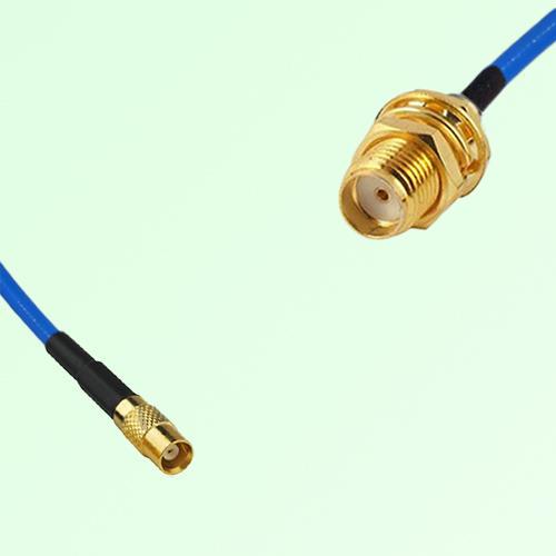 Semi-Flexible Jumper SMA Bulkhead Female to MCX Female Semi-Flexible Jumper SMA Bulkhead Female to MCX Female
