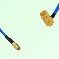Semi-Flexible Jumper SMA Male Right Angle to MCX Female Semi-Flexible Jumper SMA Male Right Angle to MCX Female