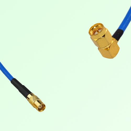 Semi-Flexible Jumper SMA Male Right Angle to MCX Female Semi-Flexible Jumper SMA Male Right Angle to MCX Female