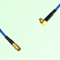 Semi-Flexible Jumper SMP Female Right Angle to MCX Female