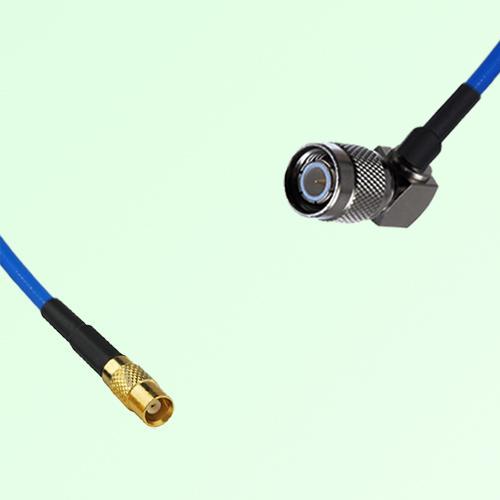 Semi-Flexible Jumper TNC Male Right Angle to MCX Female Semi-Flexible Jumper TNC Male Right Angle to MCX Female