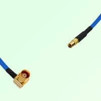 Semi-Flexible Jumper MMCX Female to MCX Female Right Angle Semi-Flexible Jumper MMCX Female to MCX Female Right Angle