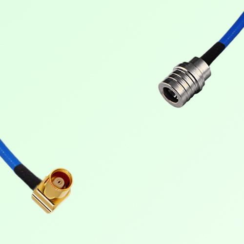 Semi-Flexible Jumper QMA Male to MCX Female Right Angle Semi-Flexible Jumper QMA Male to MCX Female Right Angle