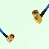 Semi-Flexible Jumper RP SMA Male Right Angle to MCX Female Right Angle Semi-Flexible Jumper RP SMA Male Right Angle to MCX Female Right Angle