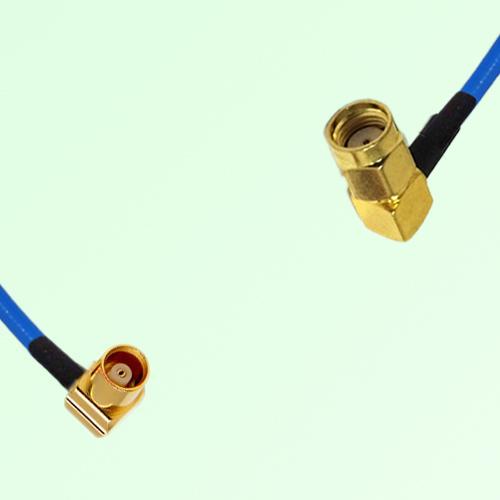 Semi-Flexible Jumper RP SMA Male Right Angle to MCX Female Right Angle