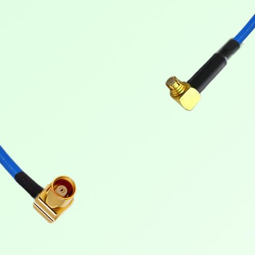 Semi-Flexible Jumper SMP Female Right Angle to MCX Female Right Angle Semi-Flexible Jumper SMP Female Right Angle to MCX Female Right Angle