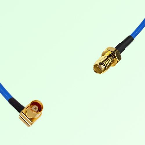 Semi-Flexible Jumper SSMA Female to MCX Female Right Angle Semi-Flexible Jumper SSMA Female to MCX Female Right Angle