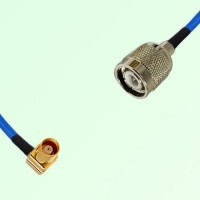Semi-Flexible Jumper TNC Male to MCX Female Right Angle Semi-Flexible Jumper TNC Male to MCX Female Right Angle