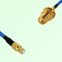 Semi-Flexible Jumper RP SMA Bulkhead Female to MCX Male Semi-Flexible Jumper RP SMA Bulkhead Female to MCX Male