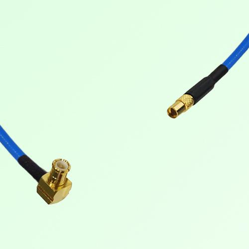 Semi-Flexible Jumper MMCX Female to MCX Male Right Angle Semi-Flexible Jumper MMCX Female to MCX Male Right Angle
