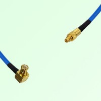 Semi-Flexible Jumper MMCX Male to MCX Male Right Angle Semi-Flexible Jumper MMCX Male to MCX Male Right Angle