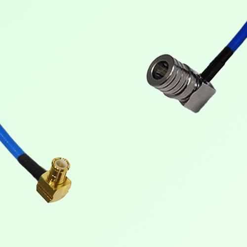 Semi-Flexible Jumper QMA Male Right Angle to MCX Male Right Angle