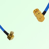 Semi-Flexible Jumper SMA Male Right Angle to MCX Male Right Angle Semi-Flexible Jumper SMA Male Right Angle to MCX Male Right Angle