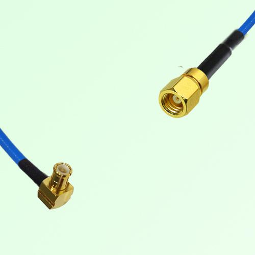 Semi-Flexible Jumper SMC Female to MCX Male Right Angle