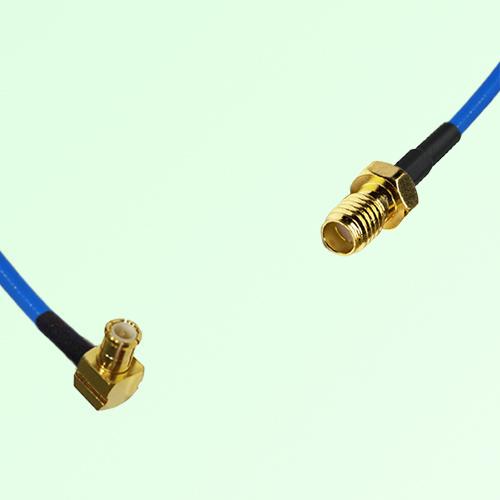 Semi-Flexible Jumper SSMA Female to MCX Male Right Angle Semi-Flexible Jumper SSMA Female to MCX Male Right Angle
