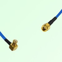 Semi-Flexible Jumper SSMA Male to MCX Male Right Angle Semi-Flexible Jumper SSMA Male to MCX Male Right Angle