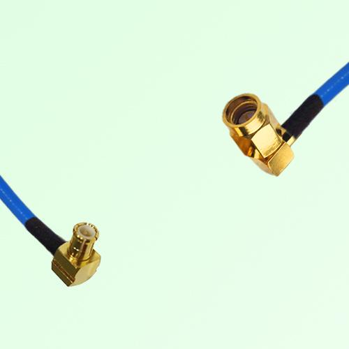 Semi-Flexible Jumper SSMA Male Right Angle to MCX Male Right Angle Semi-Flexible Jumper SSMA Male Right Angle to MCX Male Right Angle