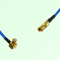 Semi-Flexible Jumper SSMC Female to MCX Male Right Angle Semi-Flexible Jumper SSMC Female to MCX Male Right Angle