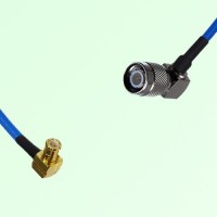 Semi-Flexible Jumper TNC Male Right Angle to MCX Male Right Angle Semi-Flexible Jumper TNC Male Right Angle to MCX Male Right Angle