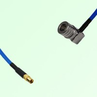 Semi-Flexible Jumper QMA Male Right Angle to MMCX Female Semi-Flexible Jumper QMA Male Right Angle to MMCX Female