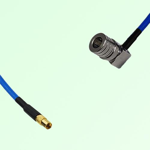 Semi-Flexible Jumper QMA Male Right Angle to MMCX Female Semi-Flexible Jumper QMA Male Right Angle to MMCX Female