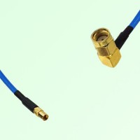 Semi-Flexible Jumper RP SMA Male Right Angle to MMCX Female Semi-Flexible Jumper RP SMA Male Right Angle to MMCX Female