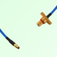 Semi-Flexible Jumper SBMA Male 2 Hole Flange Mount to MMCX Female Semi-Flexible Jumper SBMA Male 2 Hole Flange Mount to MMCX Female