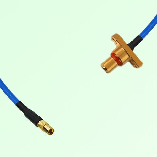 Semi-Flexible Jumper SBMA Male 2 Hole Flange Mount to MMCX Female Semi-Flexible Jumper SBMA Male 2 Hole Flange Mount to MMCX Female