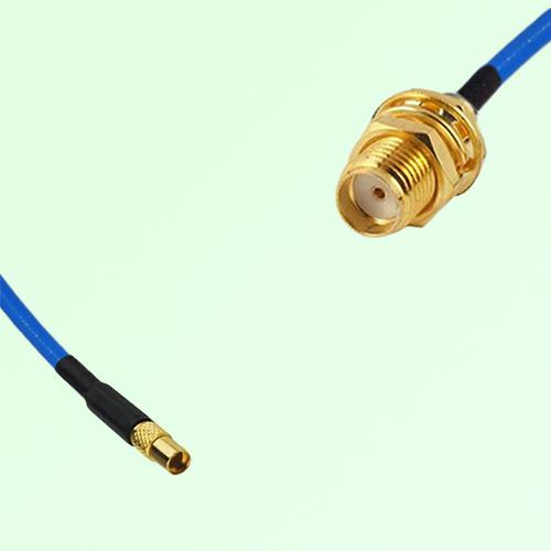 Semi-Flexible Jumper SMA Bulkhead Female to MMCX Female Semi-Flexible Jumper SMA Bulkhead Female to MMCX Female