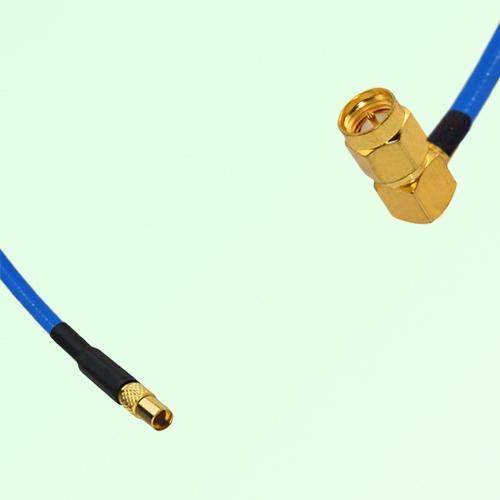Semi-Flexible Jumper SMA Male Right Angle to MMCX Female