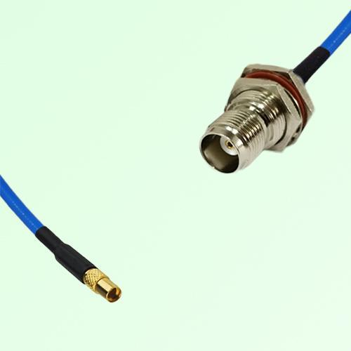 Semi-Flexible Jumper TNC Bulkhead Female with O-Ring to MMCX Female Semi-Flexible Jumper TNC Bulkhead Female with O-Ring to MMCX Female