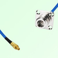 Semi-Flexible Jumper N Female 4 Hole Flange Mount 25x25mm to MMCX Male Semi-Flexible Jumper N Female 4 Hole Flange Mount 25x25mm to MMCX Male