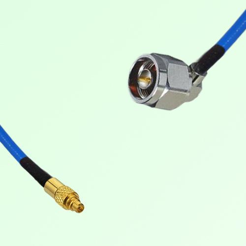 Semi-Flexible Jumper N Male Right Angle to MMCX Male Semi-Flexible Jumper N Male Right Angle to MMCX Male