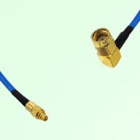 Semi-Flexible Jumper RP SMA Male Right Angle to MMCX Male Semi-Flexible Jumper RP SMA Male Right Angle to MMCX Male