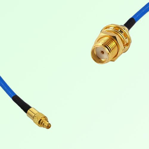 Semi-Flexible Jumper SMA Bulkhead Female to MMCX Male Semi-Flexible Jumper SMA Bulkhead Female to MMCX Male