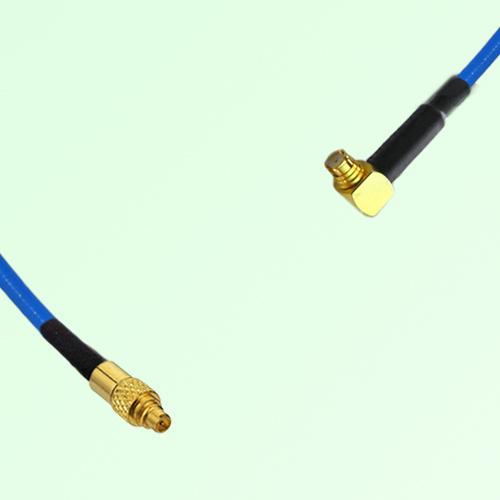 Semi-Flexible Jumper SMP Female Right Angle to MMCX Male