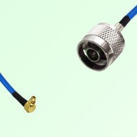 Semi-Flexible Jumper N Male to MMCX Male Right Angle Semi-Flexible Jumper N Male to MMCX Male Right Angle