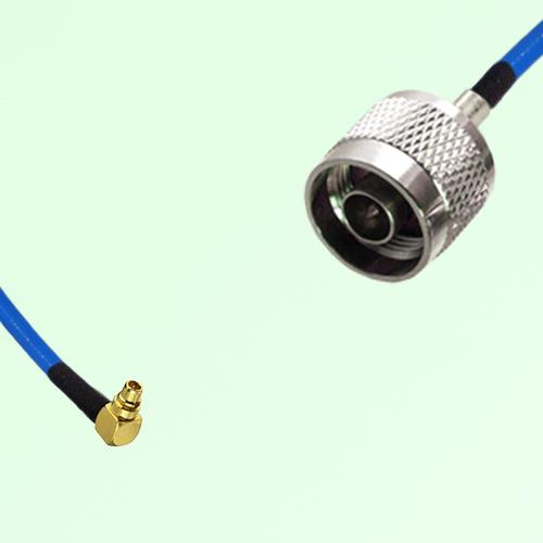 Semi-Flexible Jumper N Male to MMCX Male Right Angle Semi-Flexible Jumper N Male to MMCX Male Right Angle