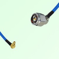 Semi-Flexible Jumper N Male Right Angle to MMCX Male Right Angle Semi-Flexible Jumper N Male Right Angle to MMCX Male Right Angle