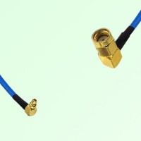 Semi-Flexible Jumper RP SMA Male Right Angle to MMCX Male Right Angle Semi-Flexible Jumper RP SMA Male Right Angle to MMCX Male Right Angle