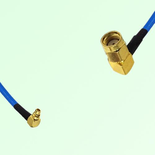 Semi-Flexible Jumper RP SMA Male Right Angle to MMCX Male Right Angle Semi-Flexible Jumper RP SMA Male Right Angle to MMCX Male Right Angle