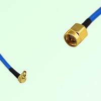 Semi-Flexible Jumper MMCX Male Right Angle to SMA Male Semi-Flexible Jumper MMCX Male Right Angle to SMA Male