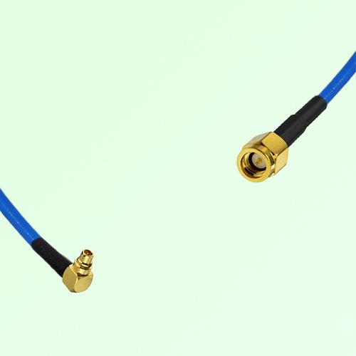 Semi-Flexible Jumper SSMA Male to MMCX Male Right Angle Semi-Flexible Jumper SSMA Male to MMCX Male Right Angle