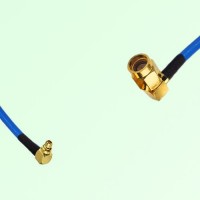 Semi-Flexible Jumper SSMA Male Right Angle to MMCX Male Right Angle Semi-Flexible Jumper SSMA Male Right Angle to MMCX Male Right Angle